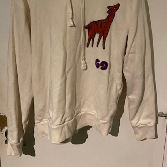 Gucci GG Deer Logo Hoodie - Picture 2 of 6